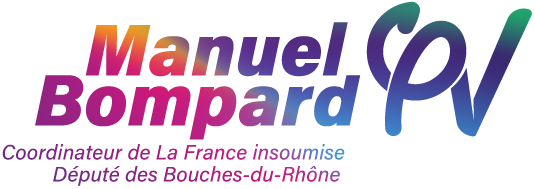 Manuel Bompard Coordinateur de La France insoumise, député des Bouches-du-Rhône